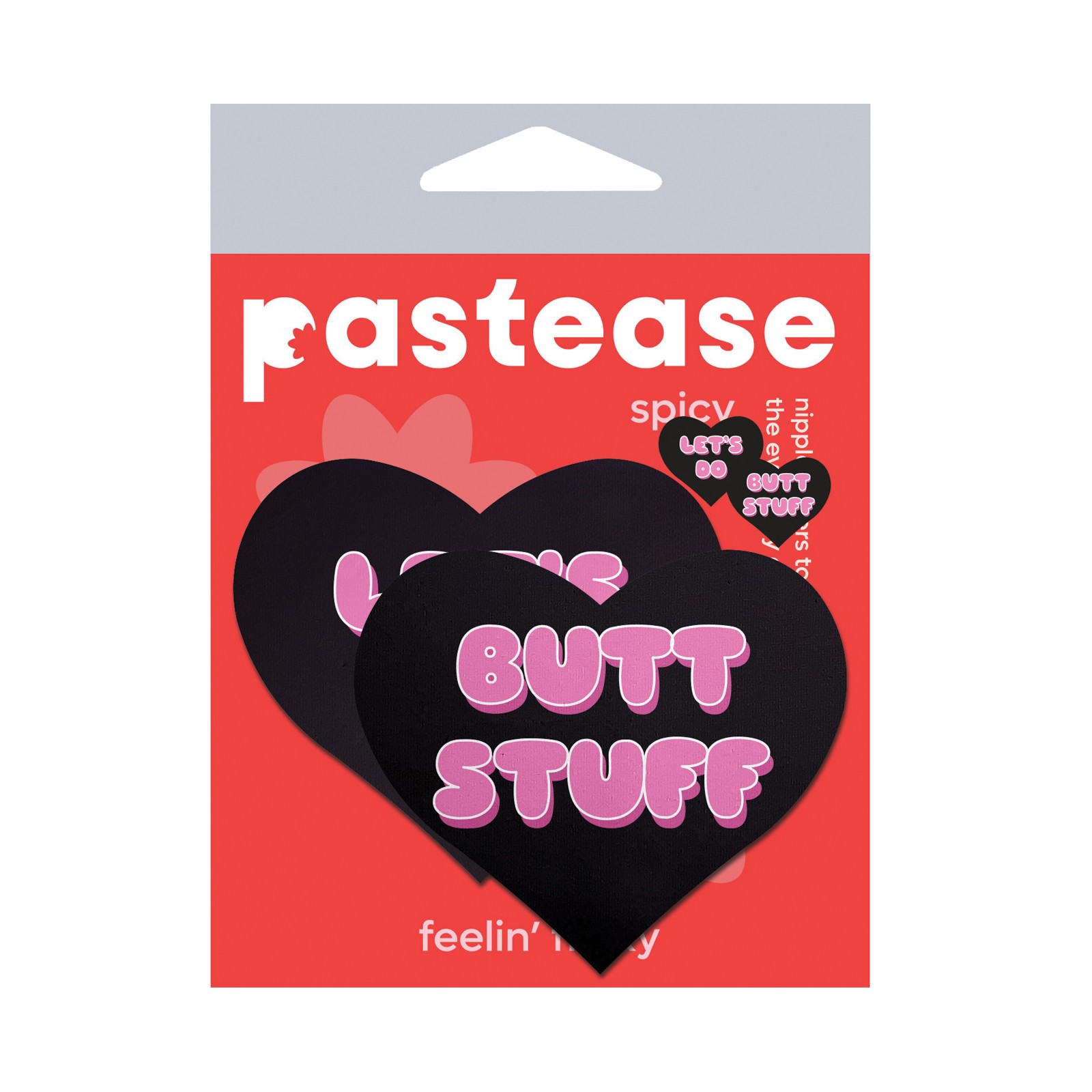 Pastease Premium Heart Nipple Pasties - Playful Designs