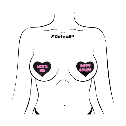 Pastease Corazón Nipple Pasties - Diseños Divertidos