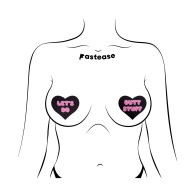 Pastease Corazón Nipple Pasties - Diseños Divertidos