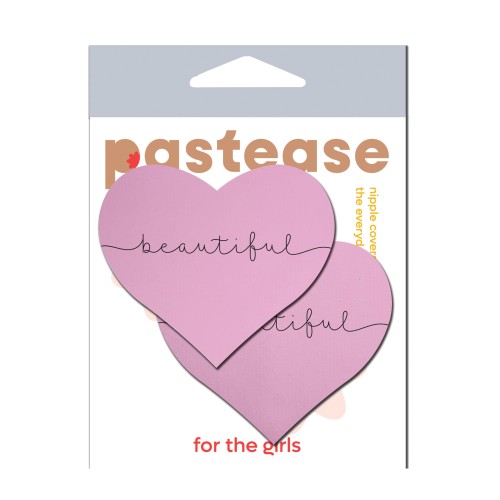 Pastease Premium Heart Pasties - Pink O/S