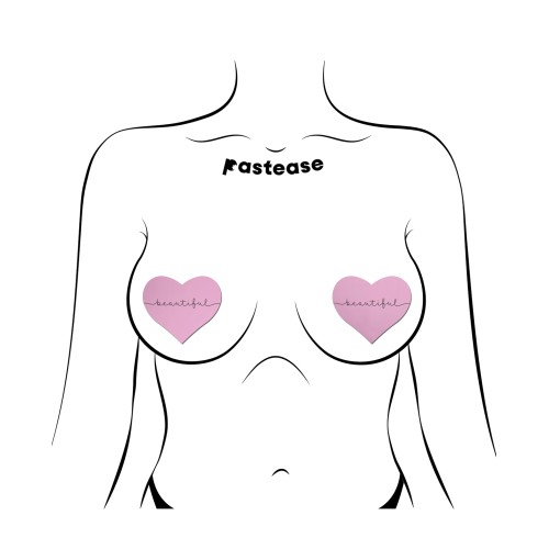 Pastease Premium Corazón Pasties - Rosa O/S