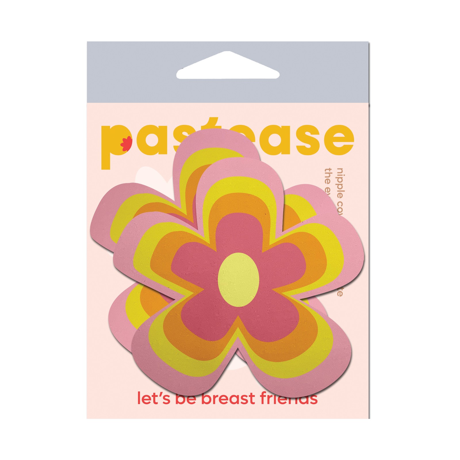 Pastease Premium Groovy Flower Pasties Pink OS