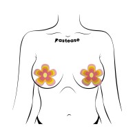 Pastease Premium Groovy Flower Pasties Pink OS