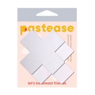 Pastease Basic Matte Plus X Nipple Pasties White