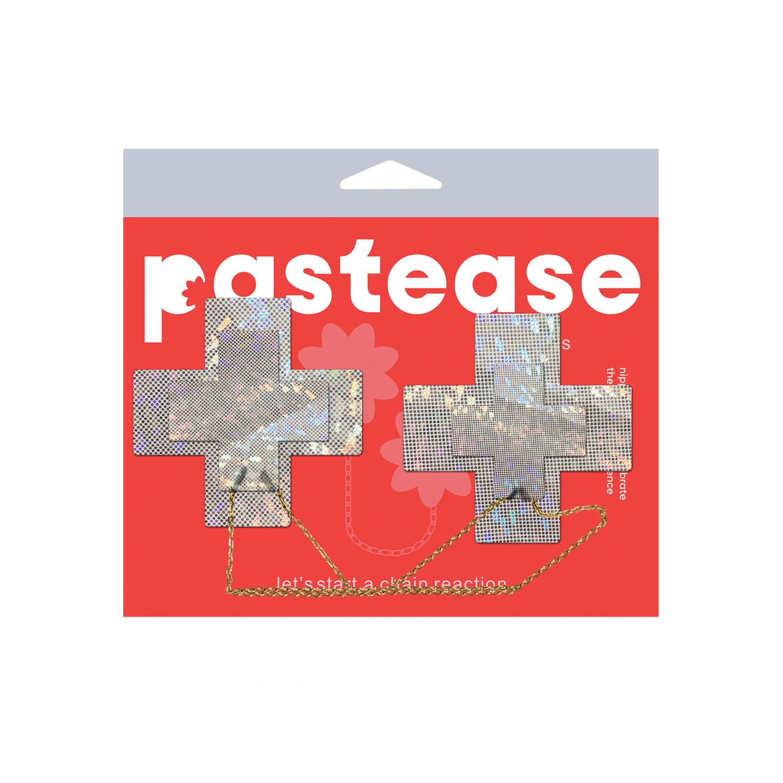 Pastease Chains Disco Cross