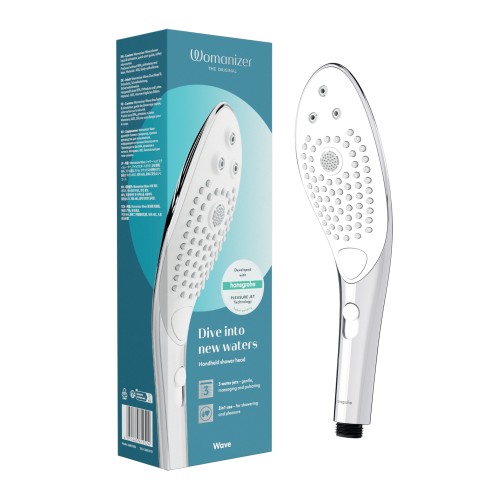 Innovador Cabezal de Ducha Womanizer Wave para Placer