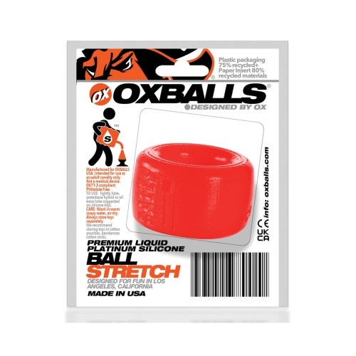 Oxballs Ball T Estirador de Silicona Rojo