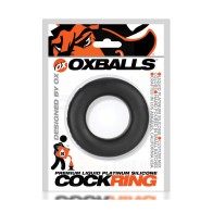 Oxballs Silicone Cock T Ring - Black