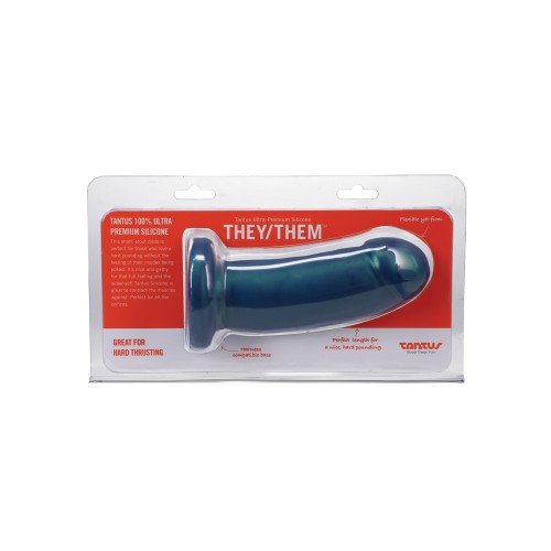 Dildo de Silicona Tantus They/Them - Malachite