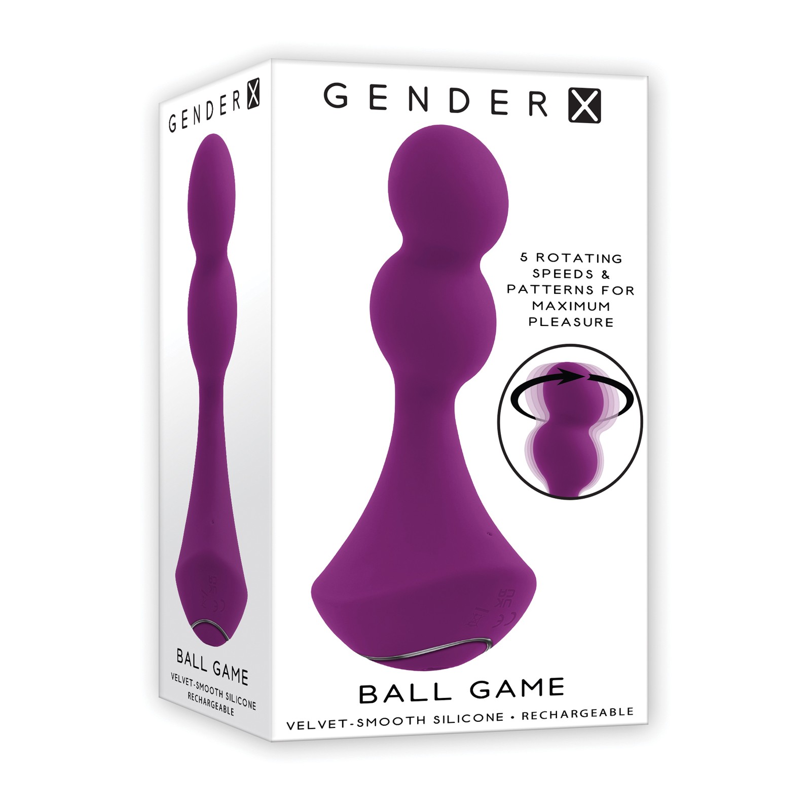 Gender X Juego de Pelotas Púrpura