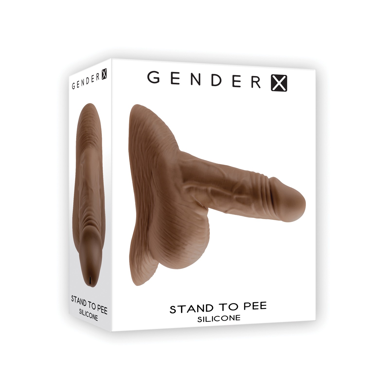 Gender X Silicone Stand To Pee Dark - Realistic Design