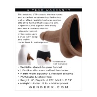 Gender X Silicone Stand To Pee Dark - Realistic Design