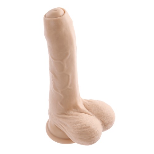 Dildo Vibrador Peek-A-Boo Marfil con Motor Potente