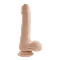 Dildo Vibrador Peek-A-Boo Marfil con Motor Potente