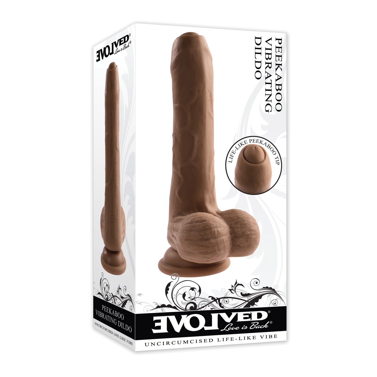 Evolved Peek A Boo Vibrating Dildo - Realistic and Powerful