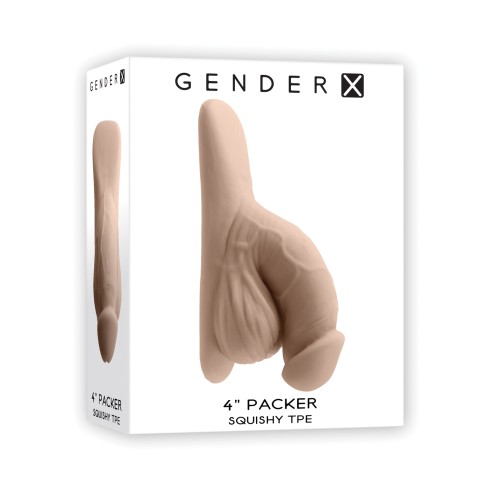 Packer Realista de 4 Pulgadas Gender X