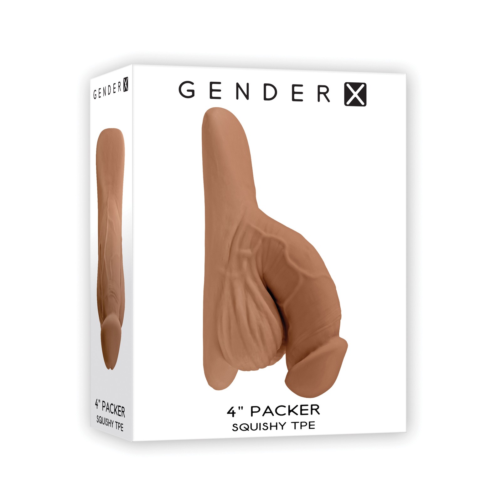 Gender X 4 Inch Realistic Packer Tan - Comfort and Realism