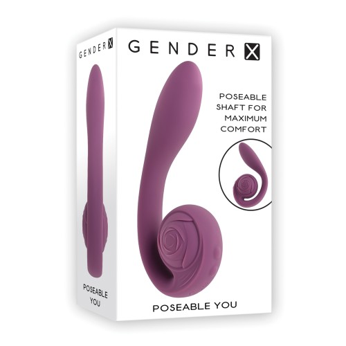 Vibrador Poseable Gender X