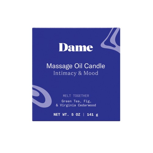 Dame Massage Oil Candle - Melt Together