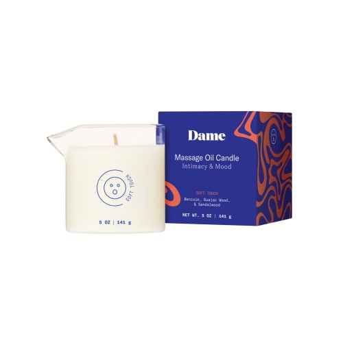 Dame Soft Touch Massage Oil Candle for Intimate Moments