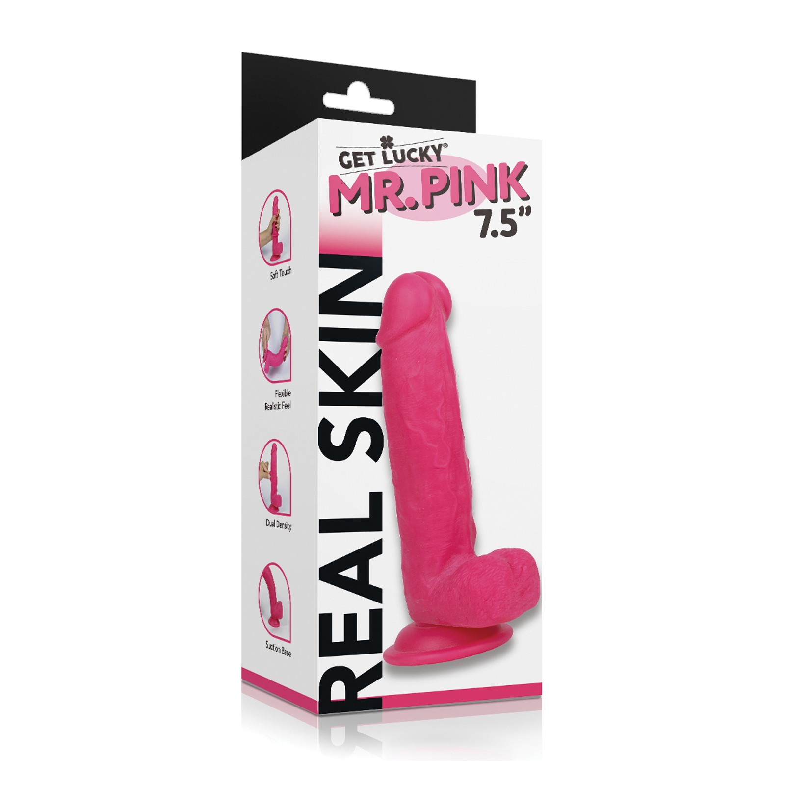 Dong Dual Layer Get Lucky Mr. Pink de 7.5"