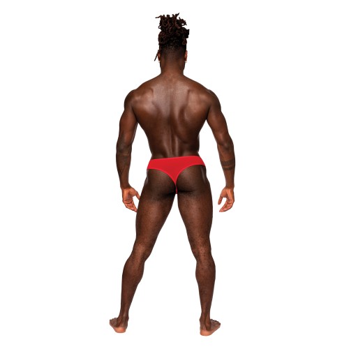 Tanga Abierto Sassy Lace Rojo S/M - Ropa Provocativa