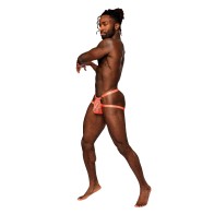 Rude Awakening Neon Orange Mesh Ring Jock