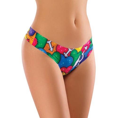 Tanga Mememe Pride Hearts Impresa Grande