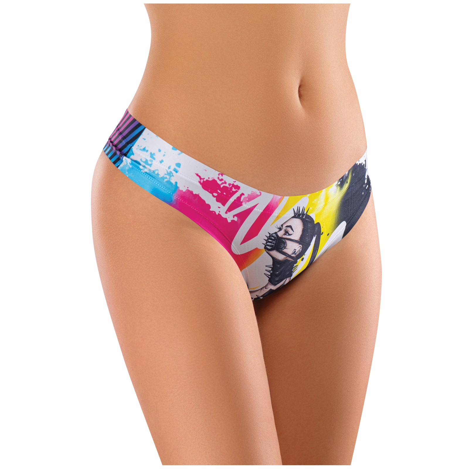 Mememe Cabal Margot Printed Thong Large