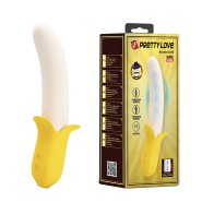 Vibrador Estimulante Pretty Love Banana Geek Amarillo - Placer Definitivo