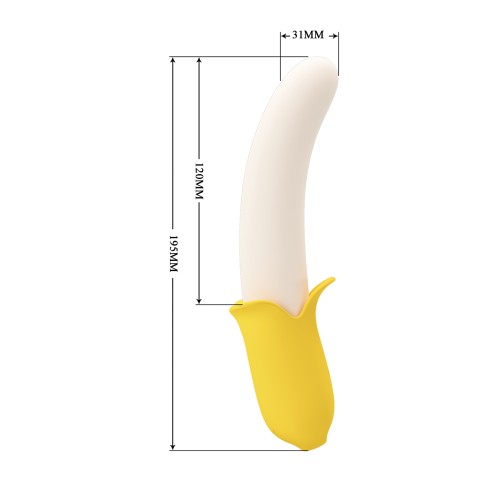 Pretty Love Banana Geek Vibrator Yellow - Ultimate Pleasure