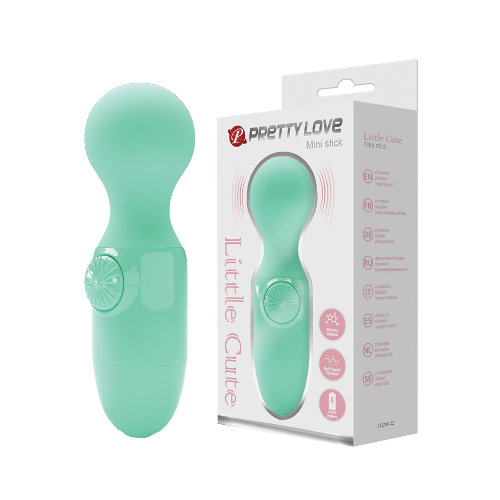 Mini Vibrador Pretty Love - Menta