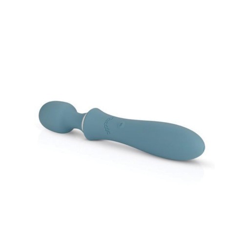 Bloom Orchid Wand Vibrator - Teal