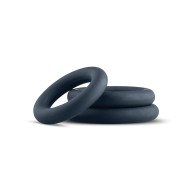 Boners 3 Pc Cock Ring Set Black