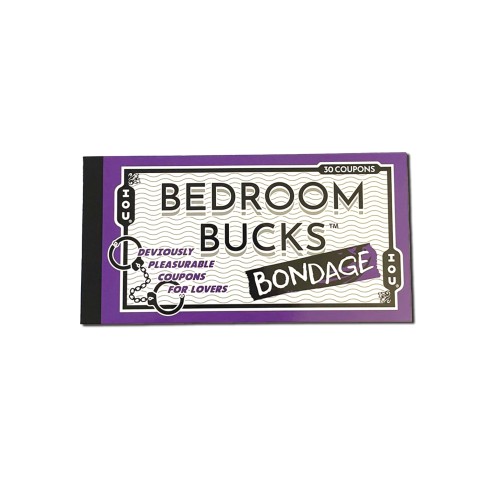 Bedroom Bondage Bucks Coupons for Pleasure