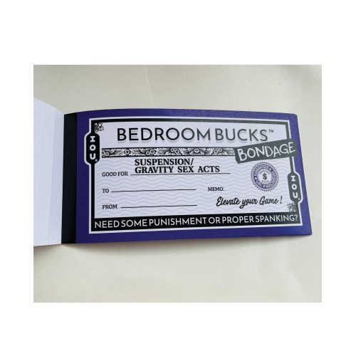 Bedroom Bondage Bucks Coupons for Pleasure