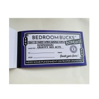 Bedroom Bondage Bucks Coupons for Pleasure