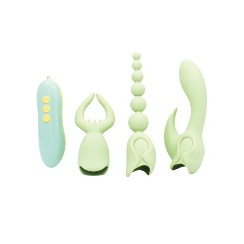 Compra Kit de Placer Pleasure Hunter 3 Pcs - Verde Menta