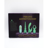 Compra Kit de Placer Pleasure Hunter 3 Pcs - Verde Menta