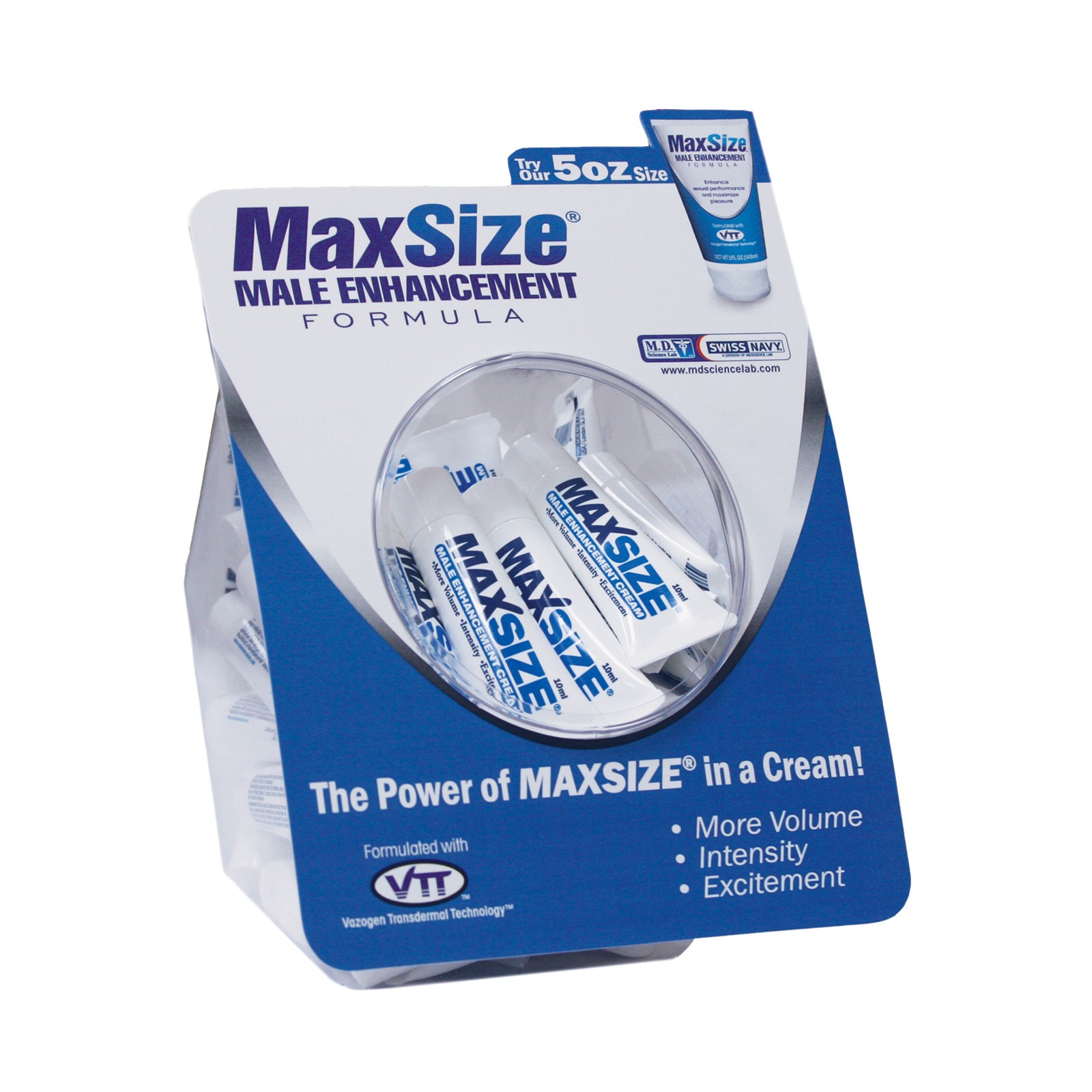 Crema Swiss Navy Max Size - Aumento Masculino Instantáneo