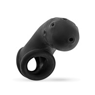 Chastity Ventilado Oxballs Airlock Air-Lite - Negro Hielo