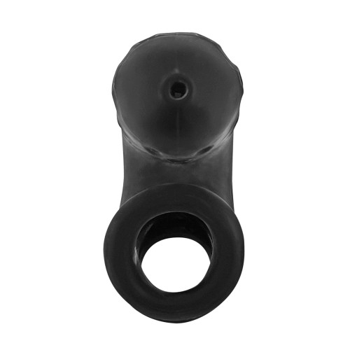 Chastity Ventilado Oxballs Airlock Air-Lite - Negro Hielo