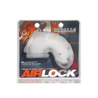 Oxballs Airlock Air-Lite Chastidad Ventilada - Hielo Claro