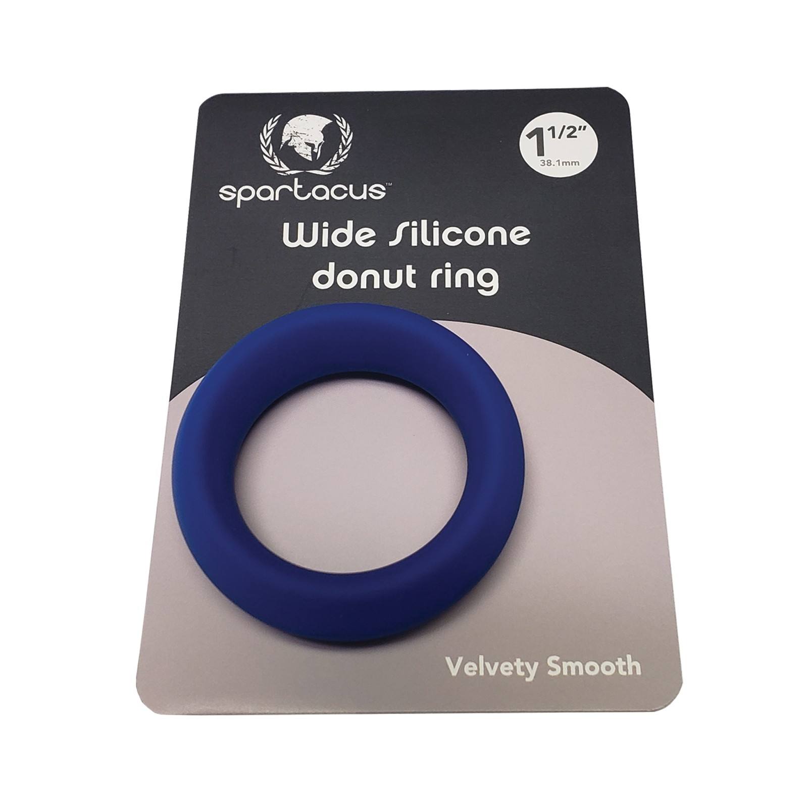 Spartacus 1.5 Wide Silicone Donut Ring for Enhanced Erection