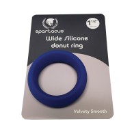 Anillo Donut de Silicona de 1.5" de Spartacus para Erección Mejorada