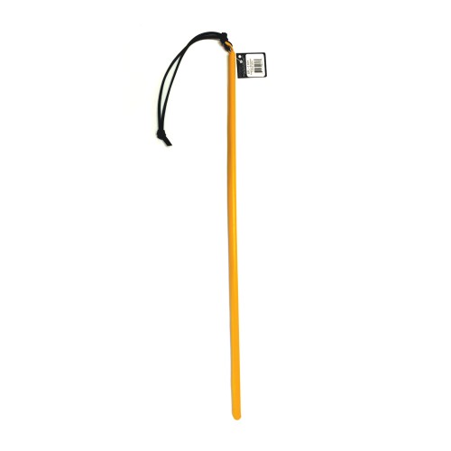 Spartacus 24 Inch Leather Wrapped Cane Yellow