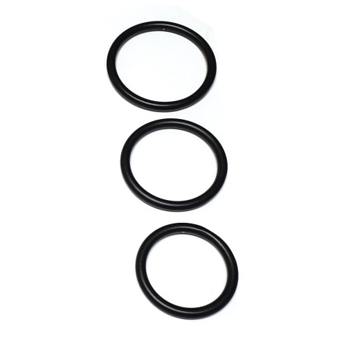 Spartacus Seamless Stainless Steel C-Ring Pack of 3