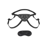 Lux Fetish Beginners Strap On Harness Black