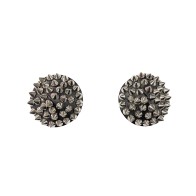 Darque Round Spiked Reusable Pasties