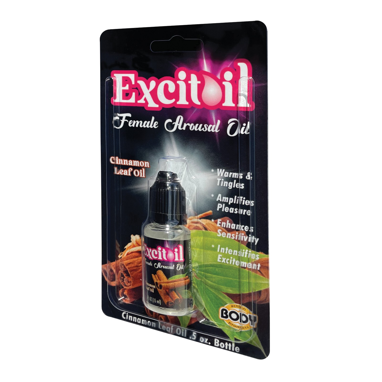 Aceite de Excitación Canela Body Action